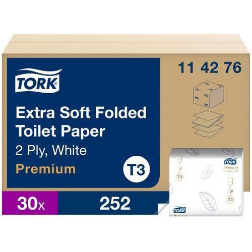 Toilettenpapier Premium extra weich Tork - Blatt