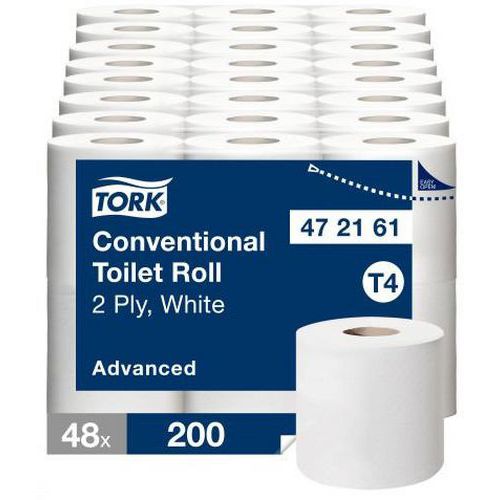 Toilettenpapier, 2-lagig, T4 Advanced - Tork