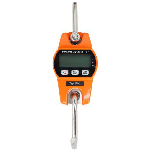 Elektronischer Kraftmesser - DHS - 30 kg - 10 g - Timber