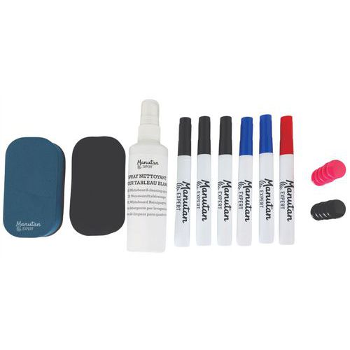Komplettes Starterkit für Whiteboards - Manutan Expert