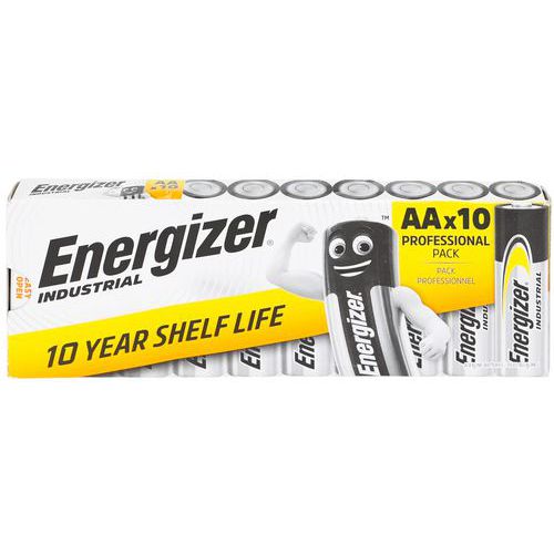 Alkali-Batterie Industrial - AA LR6 - 10 Stück - Energizer