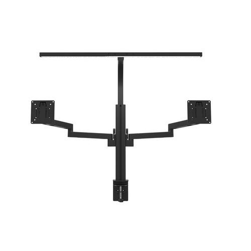 Lampe Strata und Monitorarm Axio - Unilux