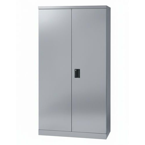 Hochschrank aus Edelstahl - 2 Türen