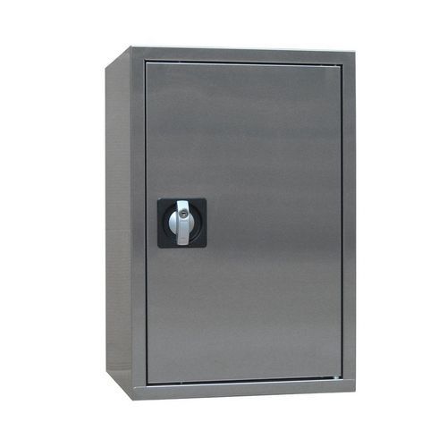 Wandhängeschrank aus Edelstahl - 1 Tür - Caray