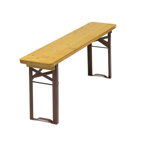 Klappbare Holzbank 160 cm und 220 cm - Caray