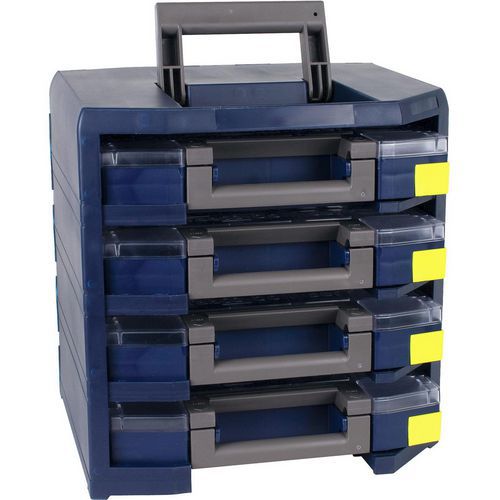 Transportcontainer HANDY Boxxser® - 4 Koffer