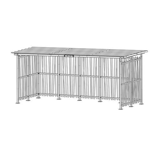 Offener Fahrradunterstand 2 x 5 m - Mottez