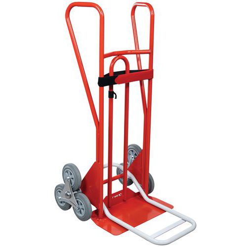Treppen-Sackkarre mit 3 Sternrädern, 250 kg