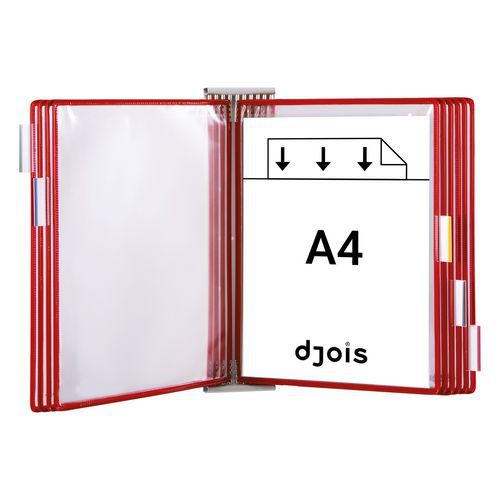 Erweiterung für Wandhalterung - 10 Taschen - Djois Made By Tarifold