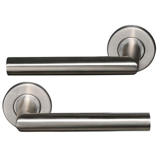 Poignée de porte inox Tempo Disco - Bricard