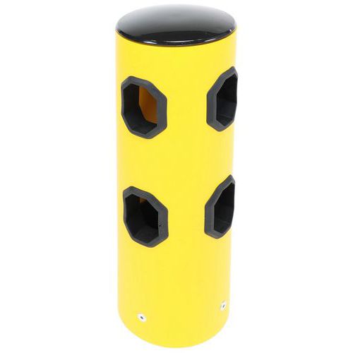 Poteau angle barrière modulaire kit double - Manutan Expert