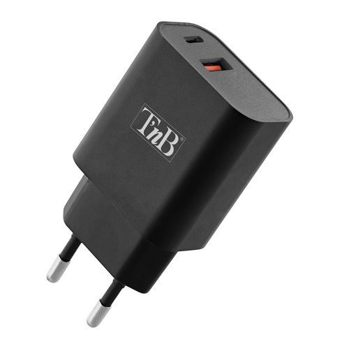 Chargeur secteur USB-C Power Delivery + USB-A - T'nB
