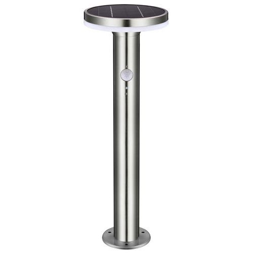 Borne LED solaire avec détecteur de mouvement - Velamp