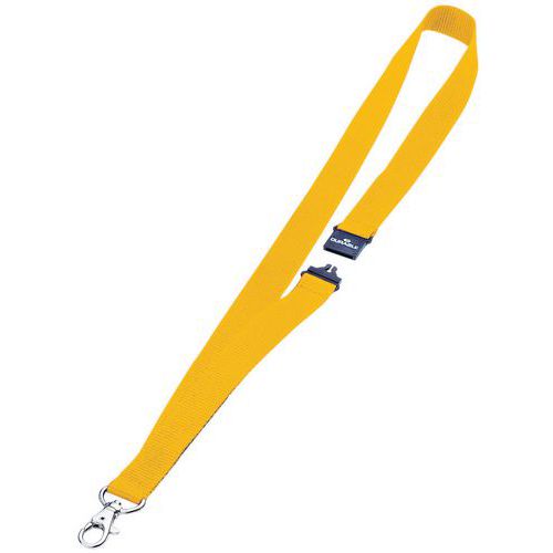 Lacet textile pour badge