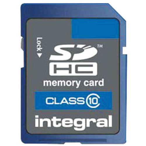 Carte mémoire SDHC - 4 Go - Intégral