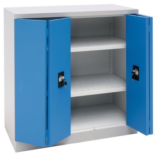 Falttürenschrank - Niedrig - Manutan
