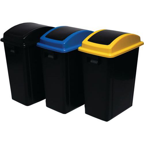 Abfallbehälter aus 70% recyceltem Kunststoff - 40 L - Probbax
