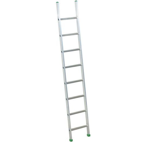 Einfache Aluminiumleiter Prima - 5 bis 9 geneigte Sprossen - Facal