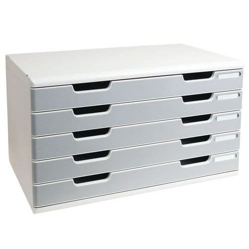 Schubladenbox für Format A3+ - 5 Schubladen