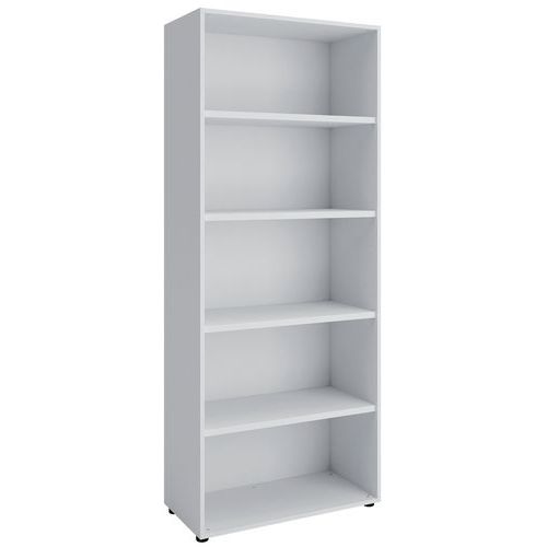 Bücherregal Open - Weiß und weiß/Buche Bücherregal Open - Weiß und weiß/Buche