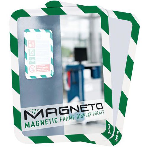 Pochette-cadre d’affichage - Dos magnétique A4