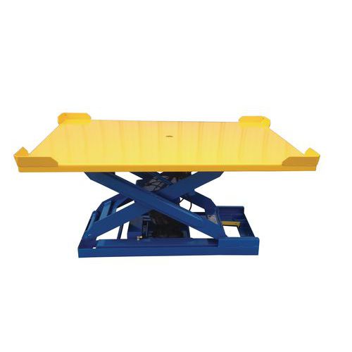 Ergonomische rechteckige Drehplattform BPT024-47A