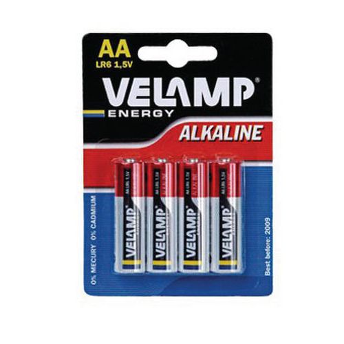 Pile alcaline - Éco - AA/LR6 - Velamp