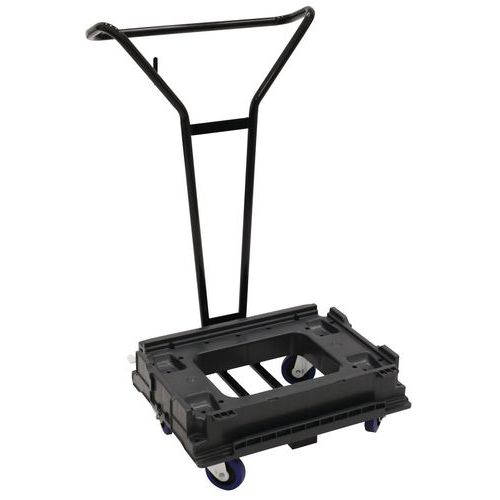 Chariot connectable Dollyfix pour bac gerbable