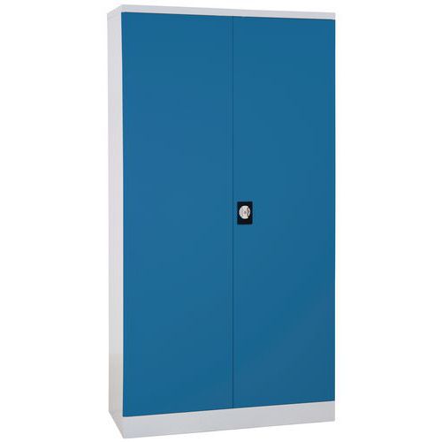 Armoire haute à portes battantes à monter - Largeur 100 cm - Manutan Expert