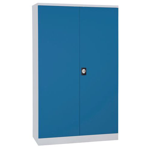Armoire haute à portes battantes à monter - Largeur 120 cm - Manutan Expert