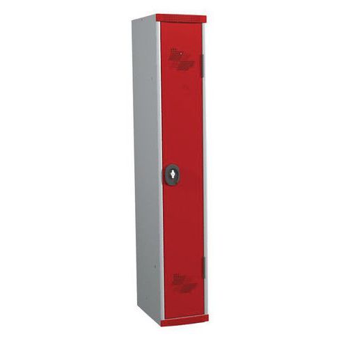 Spind Seamline Optimum® mit 1 Säule - Breite 300 mm - auf Sockel - Acial