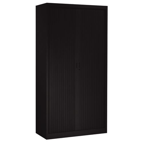 Armoire à rideaux Premium unie - Hauteur 198 cm