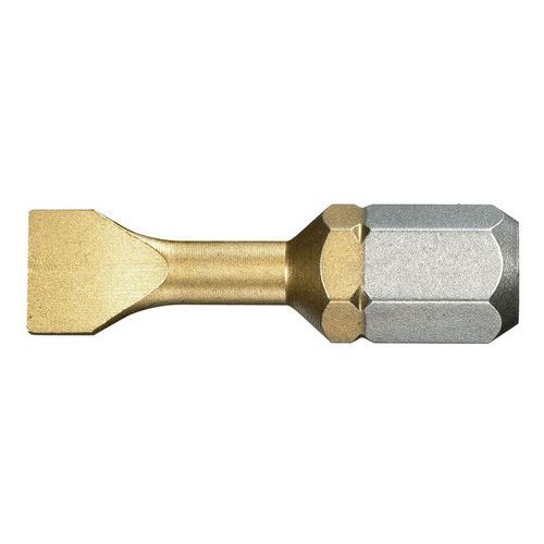 Bit 1/4 Schlitzschraube