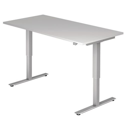 Ergonomischer gerader, elektrischer Schreibtisch Evol - Hammerbacher