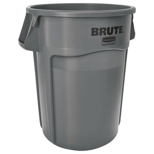Runder Container Brute - Grau - 38 L bis 208 L