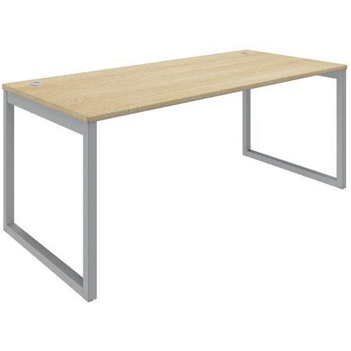 Bureau droit Air - Chêne clair Bureau droit Air - Chêne clair