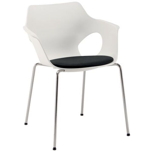 Chaise Design Arrondie - Assise Large - Linea Fabbrica