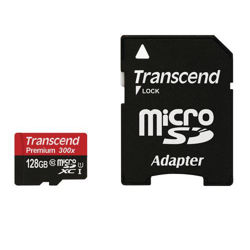 Carte mémoire Transcend Premium micro SDHC/SDXC