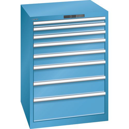 Armoire d'atelier à tiroirs LISTA - Largeur 71 cm