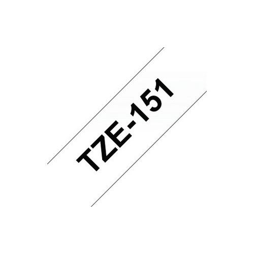 Schriftband TZe - S - 151 stark klebend