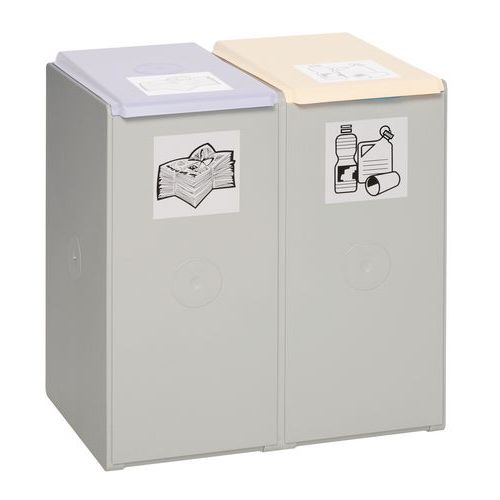 Module de recyclage en plastique - Capacité 1, 2, 3 ou 4 x 40 L