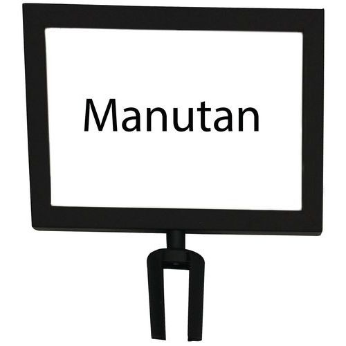 Panneau porte-affiche pour poteaux  - Manutan Expert