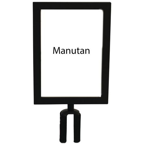 Panneau porte-affiche pour poteaux  - Manutan Expert