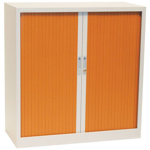 Armoire à rideaux Basse Bicolore Orel - Manutan Expert