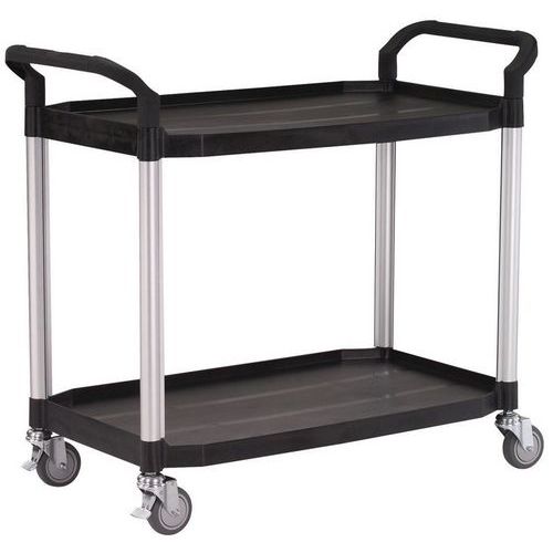 Polypropylen-Wagen - 2 Böden - Tragkraft 250 kg