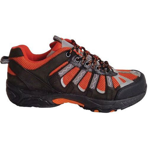 Sicherheitsschuhe Sport S1 P SRA schwarz/orange - Manutan