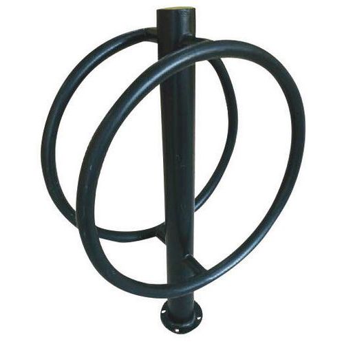 Support cycles design noir - 2 places