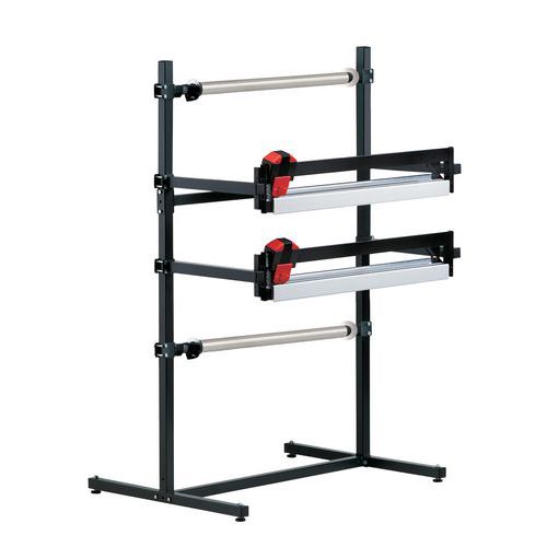 Feststehender Schneidabroller horizontal - Rolle: max. Ø 800