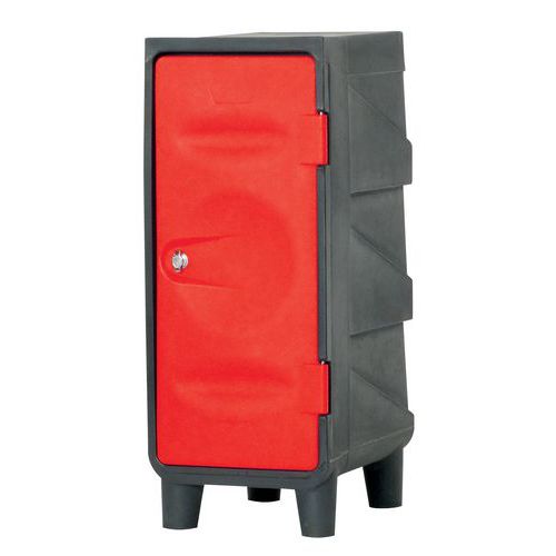 Garderobenschrankaufsatz aus Kunststoff - auf Füßen - EMP