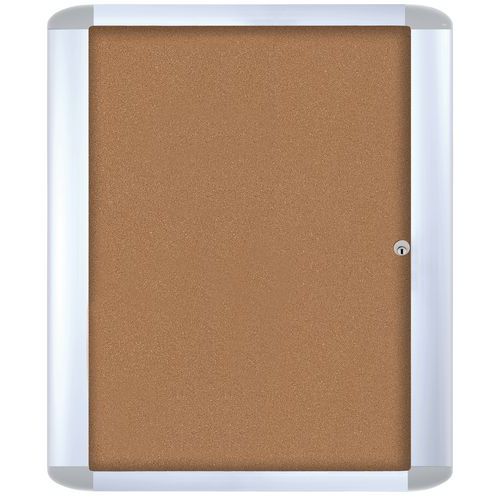 Innenvitrine Mastervision - Rückwand aus Kork - Tür aus Sicherheitsglas